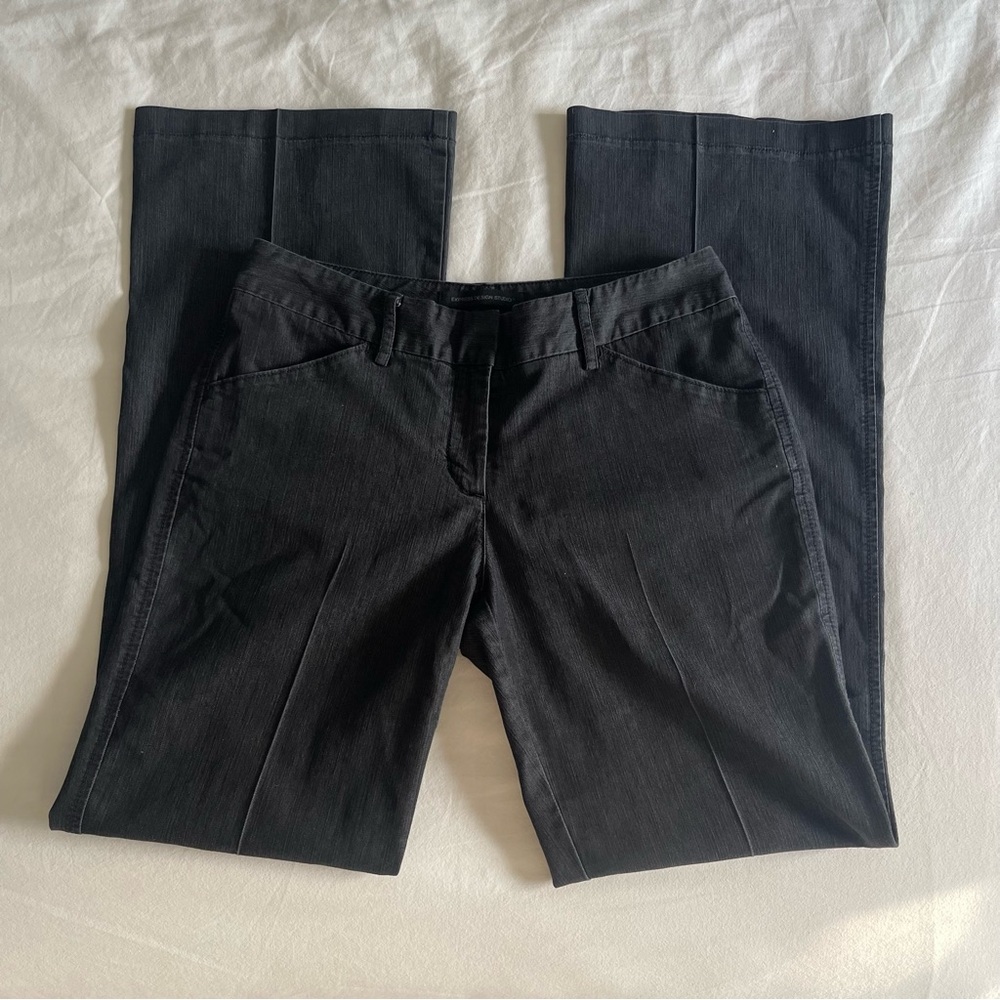 Bogo 50% Off Express Editor Y2k Flare Bootcut Low… - image 1